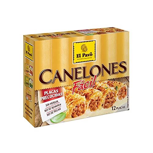El Pavo Canelones Fácil, 12 Placas