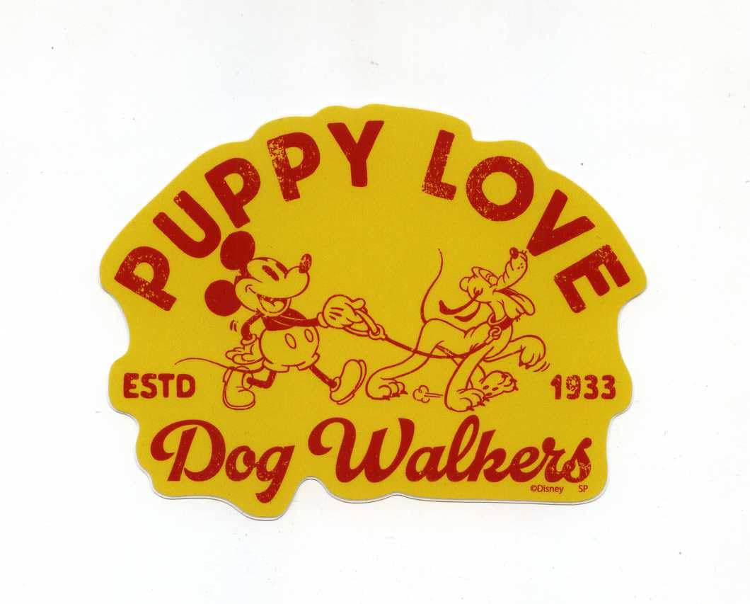Amazon.co.jp: ディズニーステッカー ミッキーマウス/プルート PUPPY