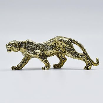 チーター レオパード パンサー ヒョウ ジャガー 陶器 置物 豹 オブジェ インテリア雑貨 ヴィヴィアン【ジェニファーテイラー正規輸入元