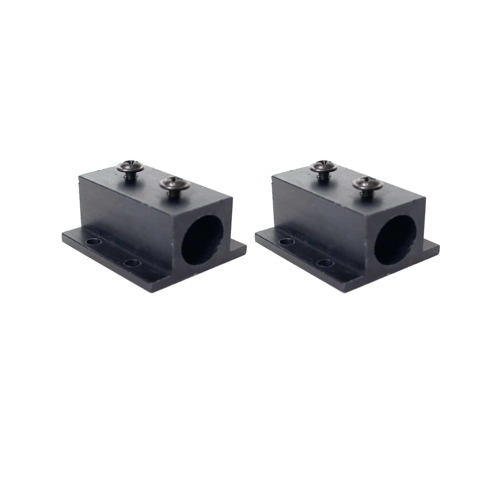 Asiento de trabajo acuático para todo aluminio negro,Soporte de disipador de calor de Lidar Set Set,El módulo láser se utiliza el soporte fijo para 12 mm (1.18″ × 0.7 ″ × 1.38 ″)