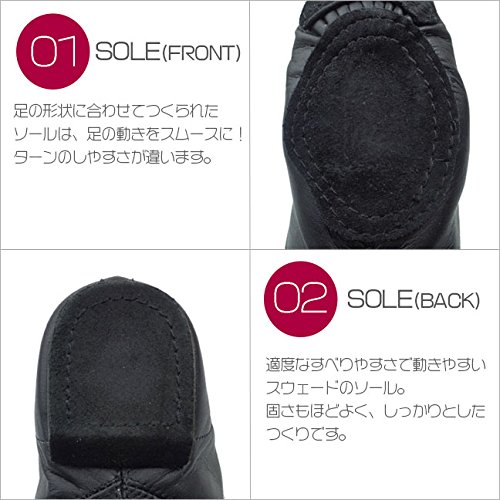 ZUM ジャズシューズ・ジャズブーツ ZJB5 38