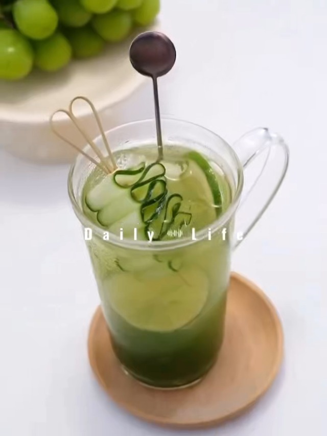 Set de 2 tazas de vidrio Borosilicato 550 ml con cucharas miniatura 7