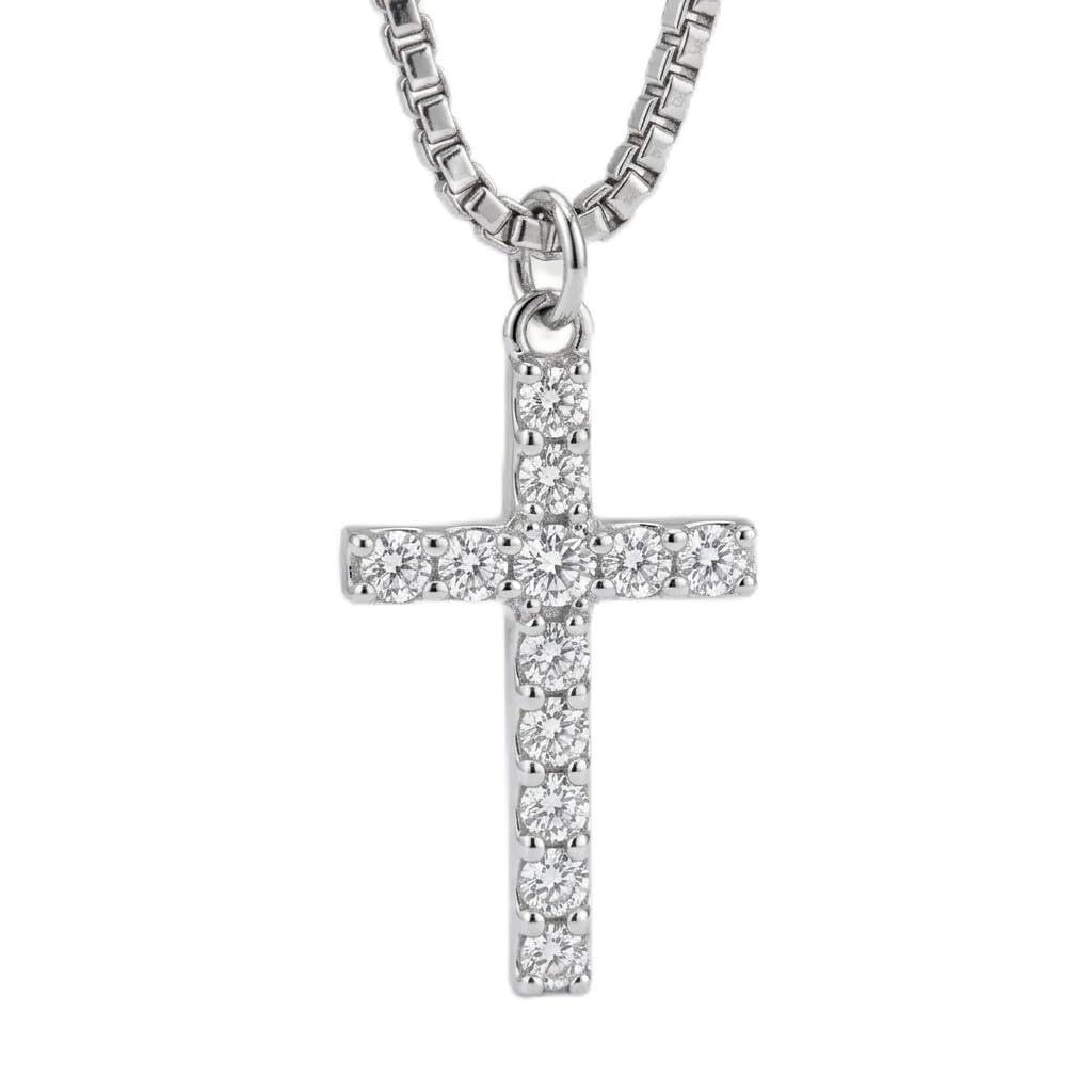 salty alpha Anti Tarnish Stainless Steel Cross Locket Neck Chain for Men | Stylish Pendant Necklace | Jewellery Accessories for Boys | Minimal Jewelry | Gifts for Boyfriend & Husband-picture-40