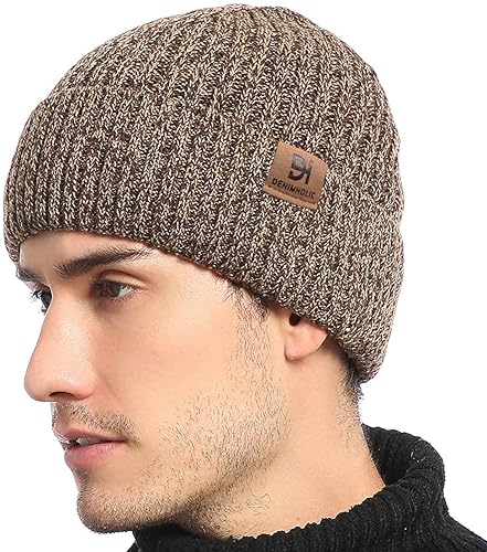 Image of DENIMHOLIC Winter Cap for Men & Women, Beanie Cap for Men Woolen Cap for Men & Women, Beanie Cap for Women