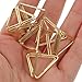 LALAFINA 20pcs Paper Clips Place Card Holders Memo Clips for Table Settings Elegant Design for Weddings Parties and Home