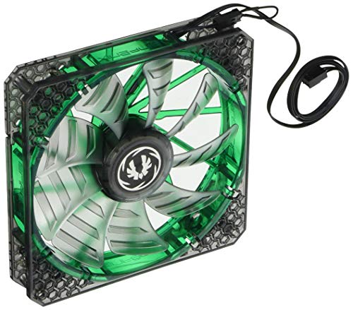 Bitfenix BFF-LPRO-14025G-RP - Spectre Pro - LED Verde de 140 mm - Negro