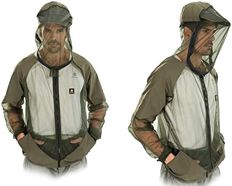 SCOTWILD MIDGE MOSQUITO JACKET PROTECTION FROM BITING INSECTS - LARGE