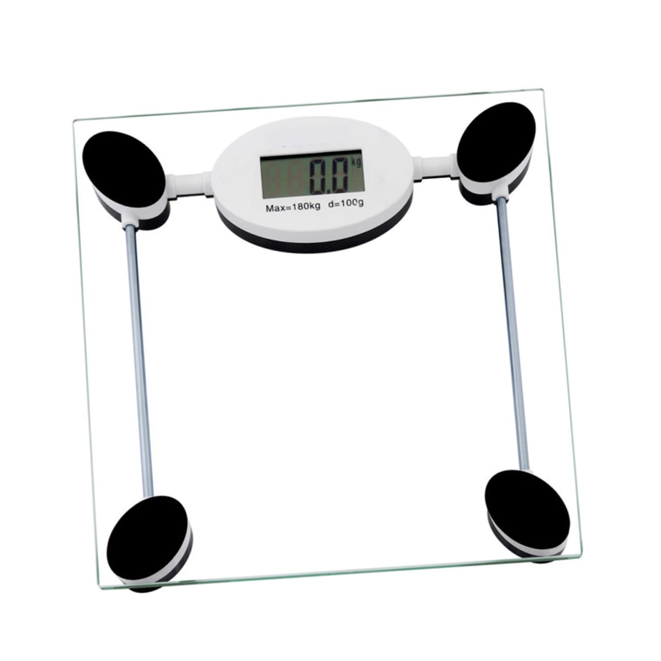 Báscula Digital de Baño 28Cm con Vidrio y Sensores de Alta Precisión para Control de Peso Corporal para Hogar y Salud Familiar