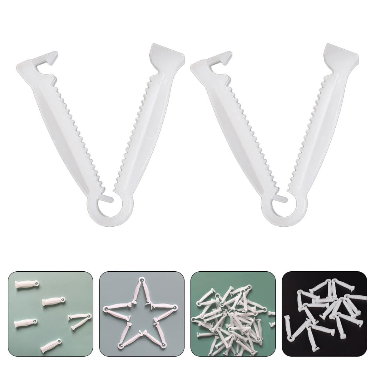 SUPVOX 500pezzi Clip Ombelicale Per Clip Pratiche Per Maialini Accessorio Per Allevamento Bestiame Protezione Per Dei Porcellini