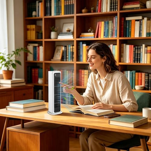 Ventilateur de bureau portable 3600 mAh à batterie rechargeable par USB - 3
