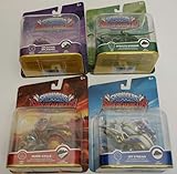 Skylanders SuperChargers 4 Pack Vehicle Starter Bundle! 4 Vehicles, Jet Stream,Splatter Splasher ,...
