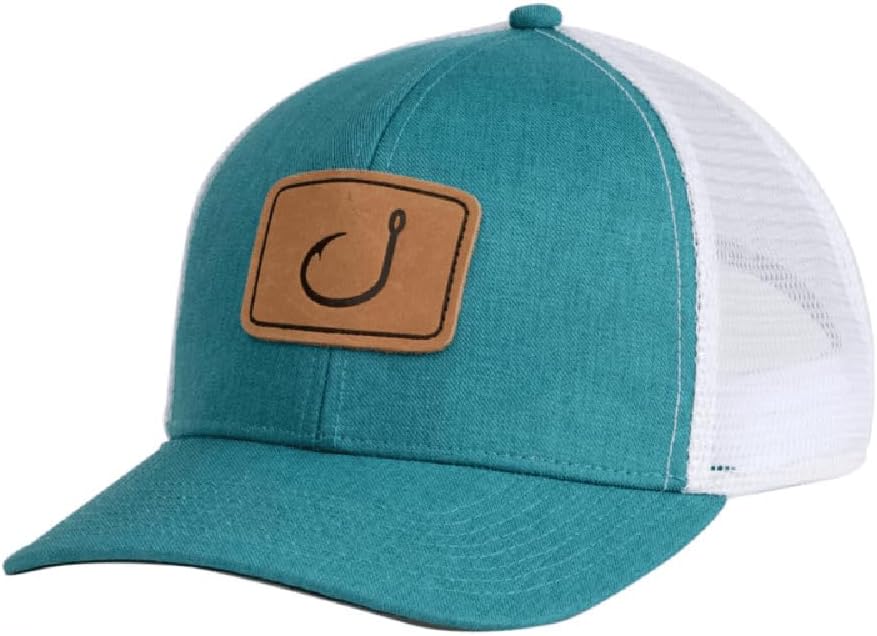 Avid Layday Mens Trucker Hat CSG - Sea Green Chambray OS - Baseball Hat Unisex Adjustable for Adults Premium Cotton Hat Outdoor Sports for Men and Women