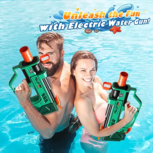 Electric Water Gun For Adults Squirt Gun: 900Cc Automatic Super Water Blaster Soaker For Kids Outdoor Summer Squirt Shooter Swimming Beach Water Fighting Play #TOP6