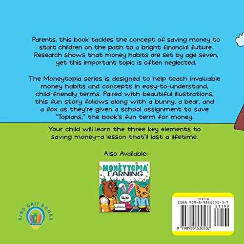 Moneytopia: Saving: Financial Literacy For Children #TOP1