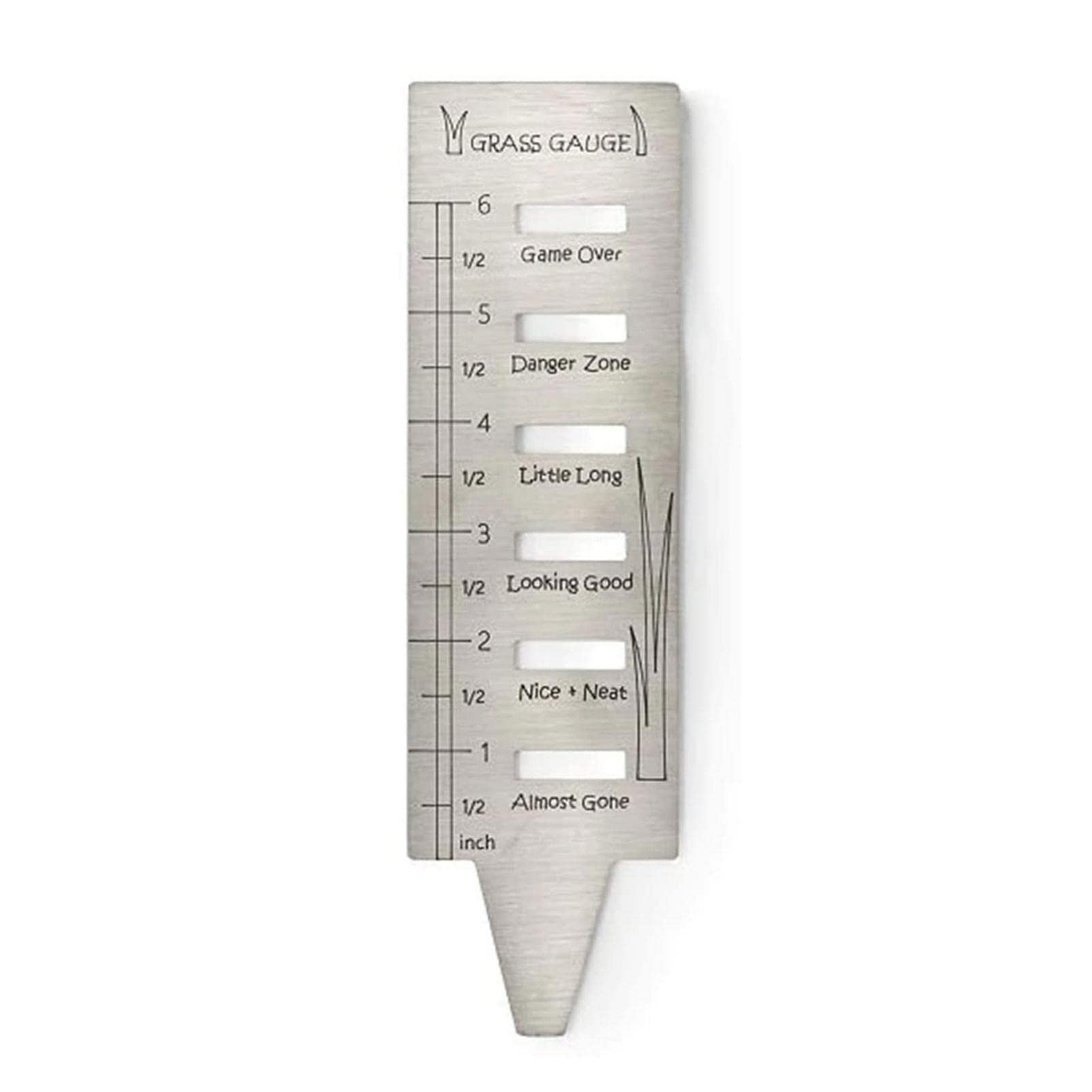 Buy Jimtuze Lawn Grass Gauge,Stainless Steel Lawn Grass Gauge Grass