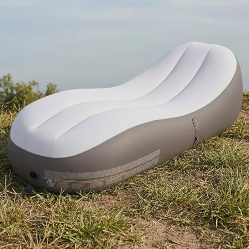 Canapé floconné gonflable portable pour éviter les pannes de batterie