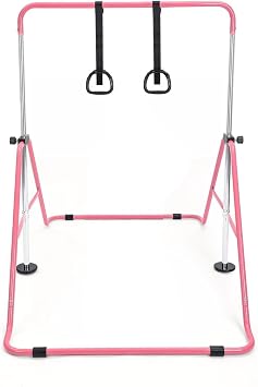 Gymnastics Bar,Adjustable Horizontal Bar Gymnastics Training Kip Bar Gymnastics Equipment for Home Indoor outdoor