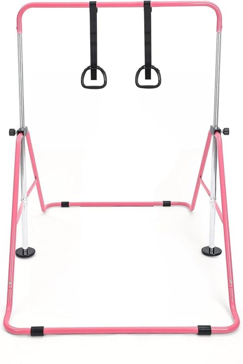 Gymnastics Bar,Adjustable Horizontal Bar Gymnastics Training Kip Bar Gymnastics Equipment for Home Indoor outdoor