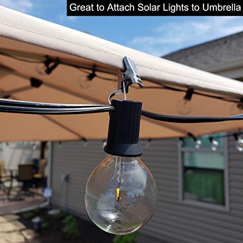 Stainless Steel Curtain Clips Hooks - Coideal 100 Pack Silver Heavy-Duty Wire Holder For Hanging Camper Awning String Party Lights, Christmas Decoration, Indoor Outdoor Decor #TOP5