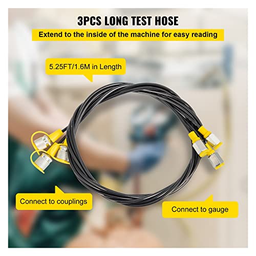 Kit de manómetro hidráulico digital de 0-60Mpa para evitar averías críticas 7