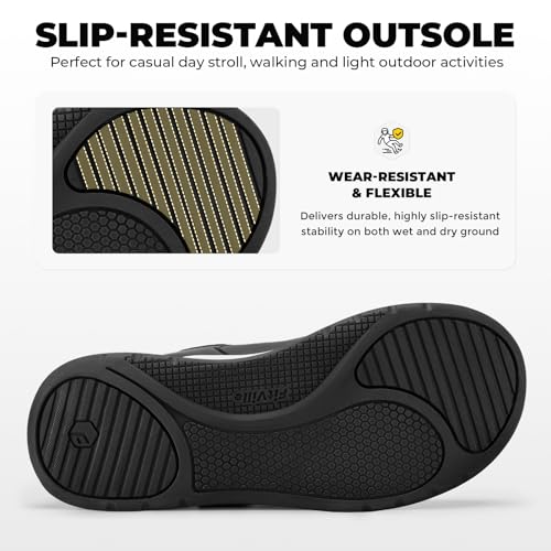 Image of FitVille Extra Wide Womens Orthopedic Walking Sandals with Wide Toe Box, Outdoor Closed Toe Sandals with Adjustable Straps for Women, Arch Support Women's Shoes for Plantar Fasciitis, Swollen Feet