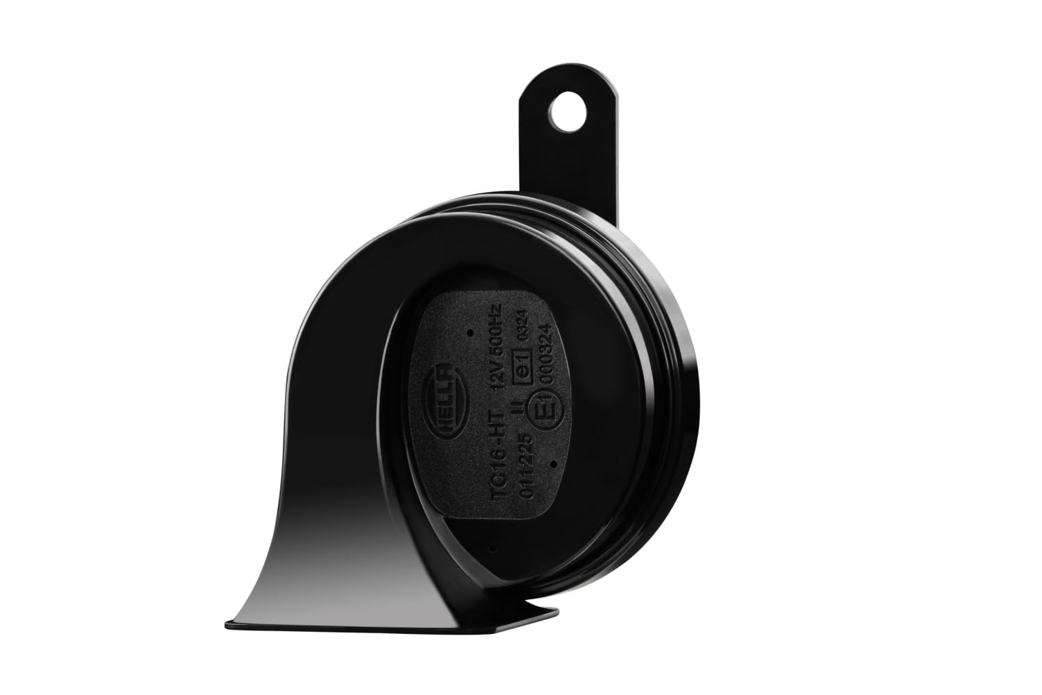 HELLA 011225831 Black 12V BX Trumpet Horn Kit(Universal Fit)