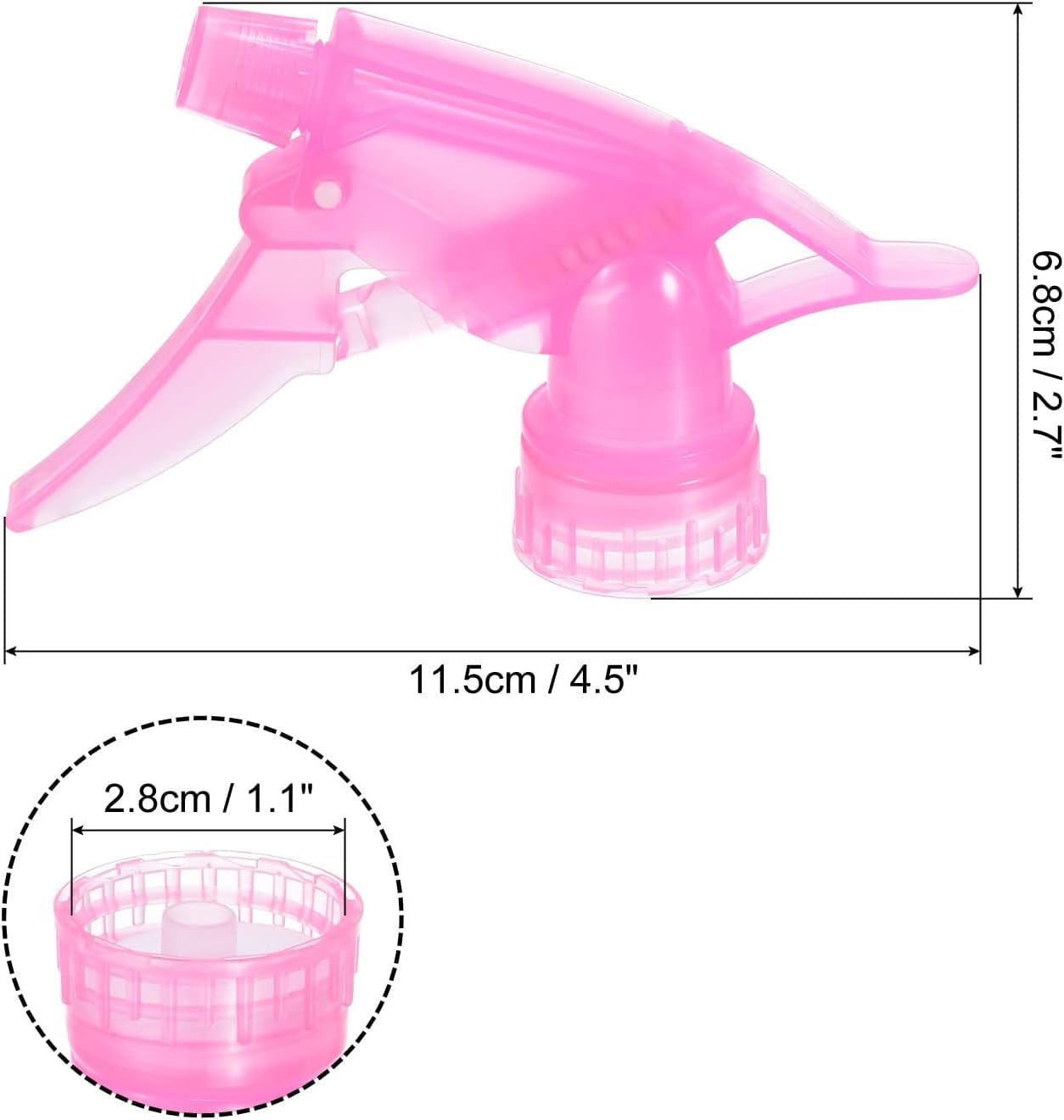Amazon.co.jp: スプレー ボトル ノズル プラスチック可変噴霧器
