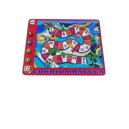 Brinquedo Educativo Madeira Corrida maluca