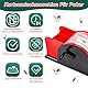 Pipihome Manuelles Kartenmischmaschine, Mischmaschine Karten für 2 Decks mit Kurbel, Kartenmischer Card Shuffler, Kartenmischgerät für Spielkarten bis 91 mm UNO, Poker, Texas Hold Em, Omaha, Baccarat