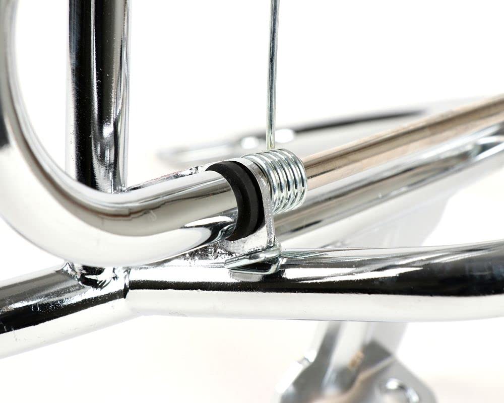MOTONOSTRA Gepäckträger chrom klappbar hinten kompatibel für Vespa GT, GTL, GTV, GTS Super, GT60, 125, 200, 250, 300