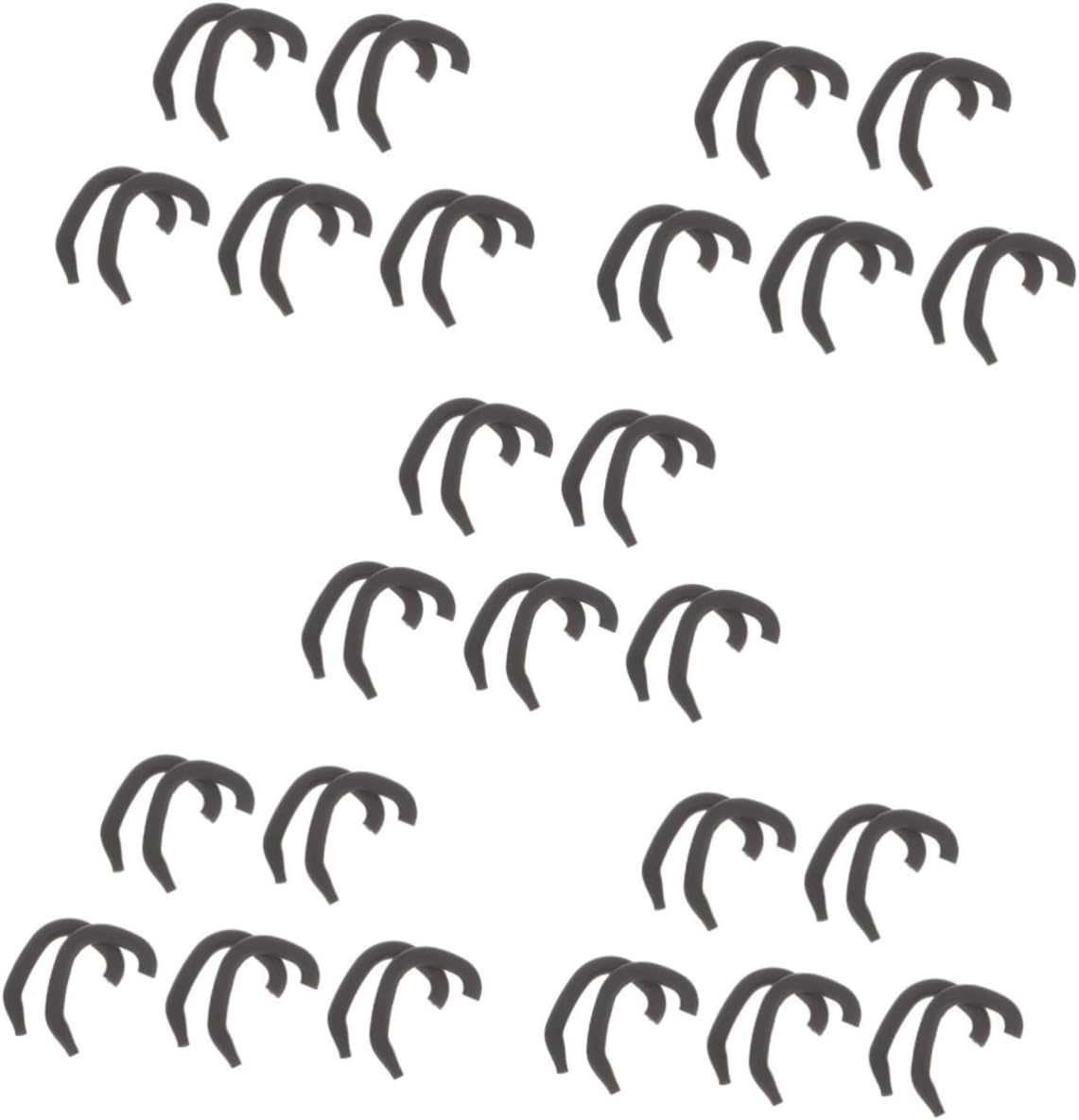 Mobestech 5sets Silicone Baby Auricle Corrector for Protruding Ears Newborn Infant Ear Correctors Savers 5pairs * 5