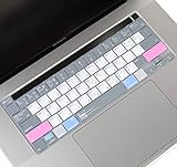 CaseBuy Premium MacBook Shortcuts Keyboard Cover Skin with MAC OS Hot Keys for New MacBook Pro 13 inch 2020+ A2338 M1 A2251 A2289 / 2019+ MacBook Pro 16 A2141, MacBook Pro 13 inch Accessories
