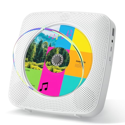 Amazon.co.jp: Gueray CDプレーヤー Bluetooth送受信対応 スピーカー