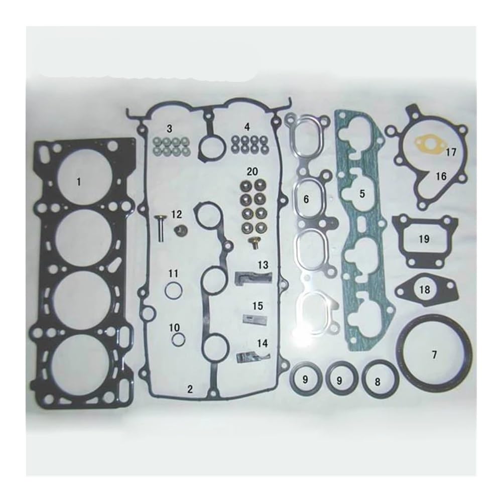 Joint de moteur Compatible avec MP CP 2.0 626 IV GE 1.8 I FP 8CG6-10-271C 50138600 FP39-10-271 10080300