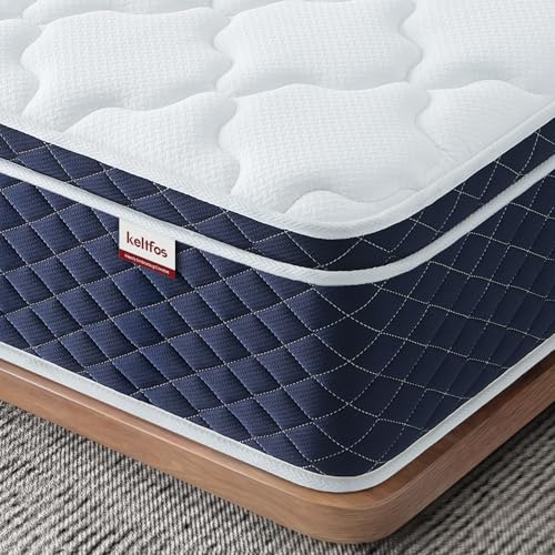 Twin Mattress 14 Inch, Medium Firm Targeted Side, Back & Combination Sleepers, 4 Layer Gel Memory Foam Hybrid Mattress for Back Pain & Balanced Comfort, Mattresses in a Box | 100 Nights Trial
