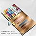 rubens Metallic Watercolor Paint Set 36 Colors, Professional Shimmer Watercolor Paints, Artist Solid Watercolors, Watercolor Art Drawing Supplies for Adults, Artists, Beginner