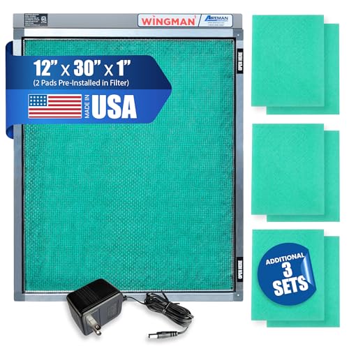 Image of 12x30x1 Polarized Media Electronic Air Filter - High Air Flow