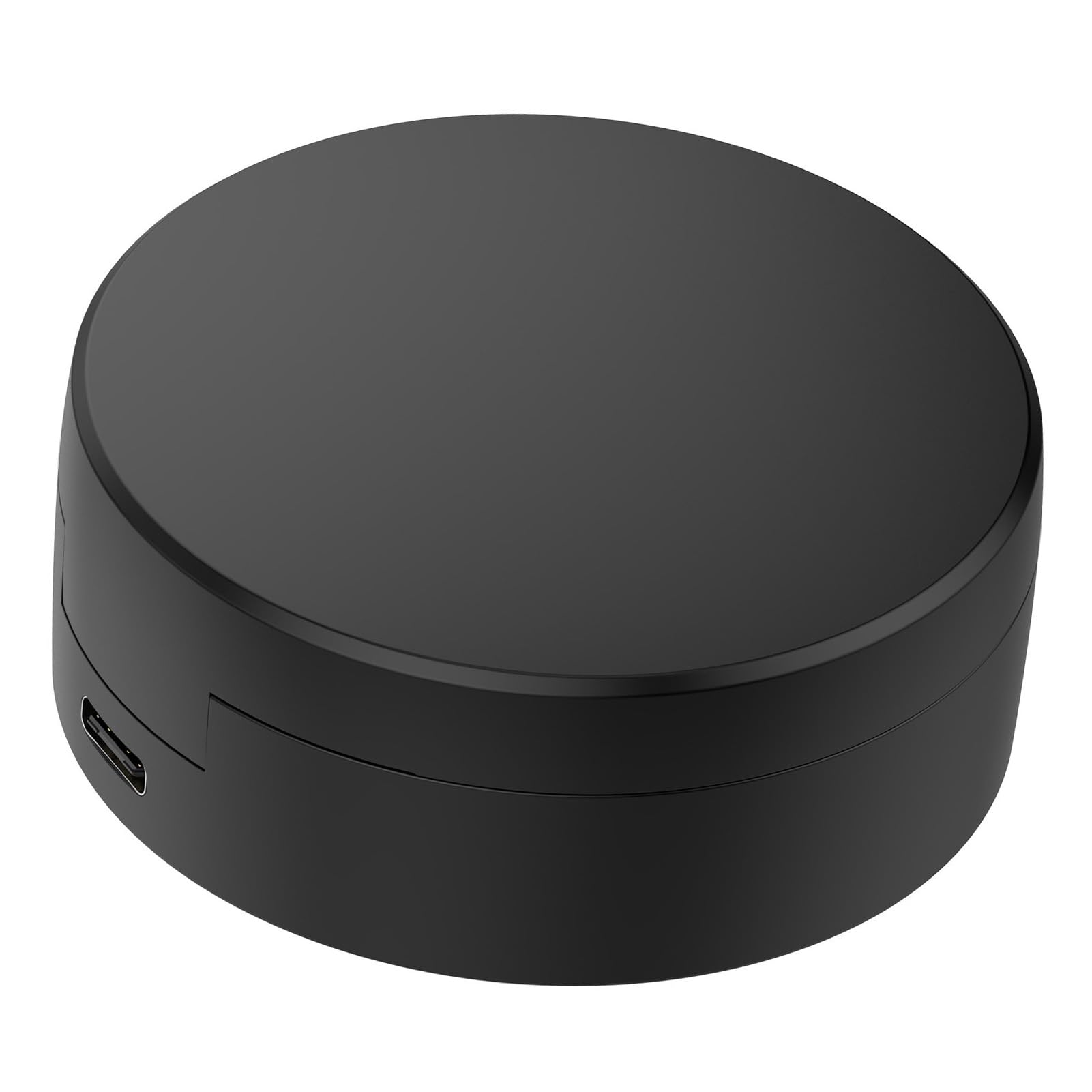 Generic Caja de Carga de Anillo Inteligente Tipo C, Cargador Portátil Seguro para Anillo Inteligente RingConn Gen1, Negro, 1 Unidad, Ideal para Uso en Automóvil (8-9#)