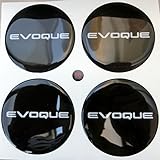  BS Evoque 4 Stück 60mm Aufkleber Emblem für Felgen Nabendeckel Radkappen
