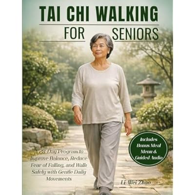Tai Chi Walking for Seniors: A 28-Day Program to Improve Balance, Reduce Fear of Falling, and Walk Safely with Gentle Daily Movements