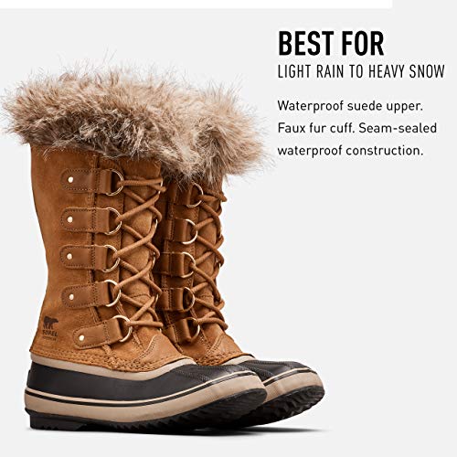Sorel Women's Winter Boots, Brown Camel Brown Black, 8.5 #TOP2