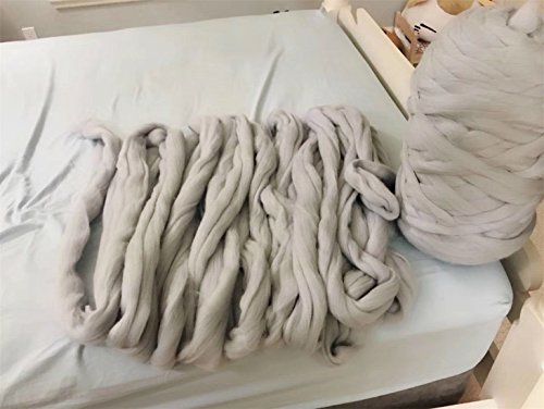 image for HomeModa Studio Non-Mulesed Chunky Wool Yarn Big Chunky Yarn Massive Y