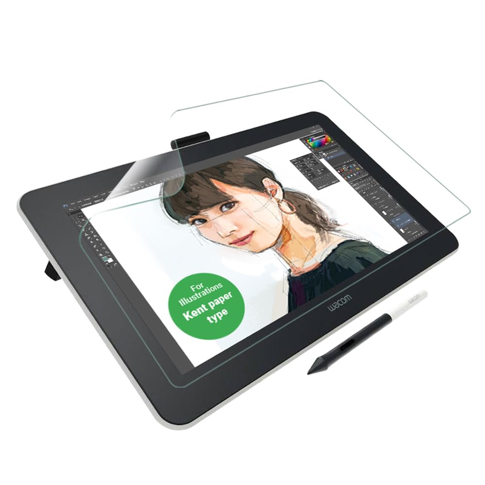 BELLEMOND - The Original Made in Japan Smooth Kent Paper Screen Protector Crafted Exclusively for Wacom One 13" - Reduces Pen Tip Wear by up to 50% - 1PC - WWCONE13PLK