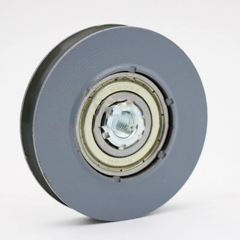 5PCS Lift Door Hanger Roller 72x14x6203 72x14x6203 M10 OD72mm W14mm Bearing 6203 Elevator Parts