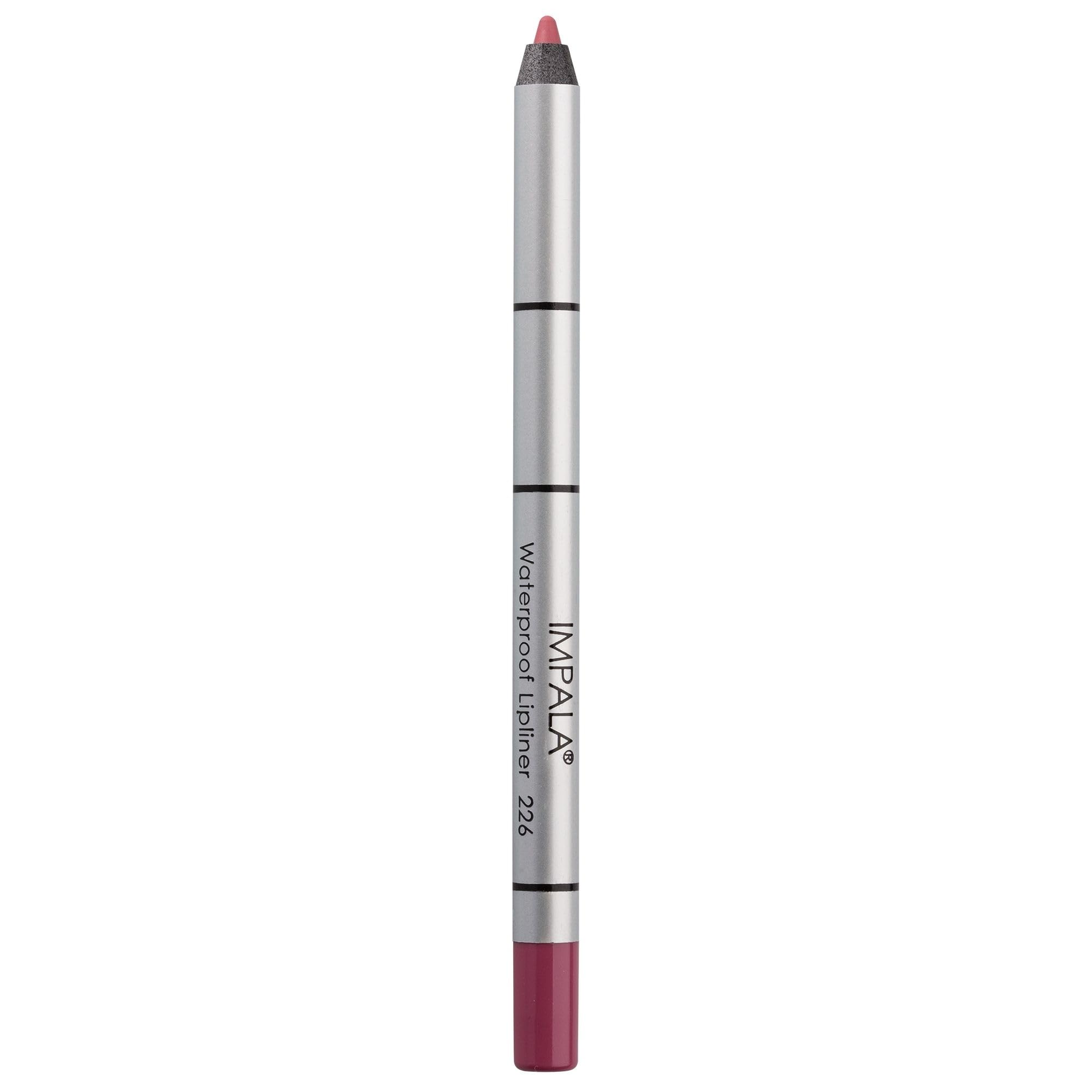 IMPALA | Lápiz de Labios Cremoso Waterproof Color Rosa Mate 226 | Perfilador de Labios Permanente | Lápiz Labial Resistente al Agua | Delineador de Labios Larga Duración | Efecto voluminizador
