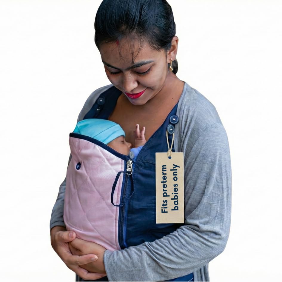 BEMPU Health Cotton Kangasling-For Newborn Low Birth Weight Baby(Pink, 3 Kgs)-image-27