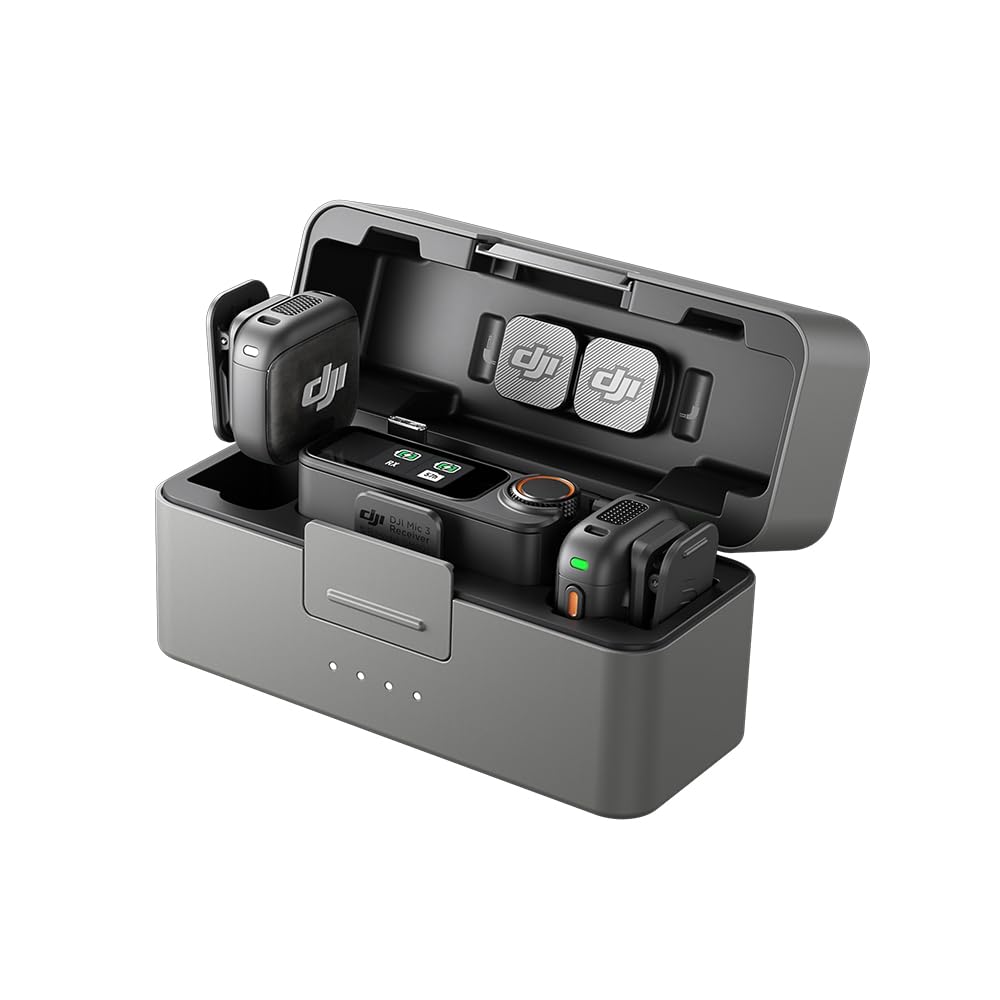 DJI MIC（マイク） 3 DJI Receptor Mic 3, Compatibilidade: DJI Mic 3 | Amazon.com.br