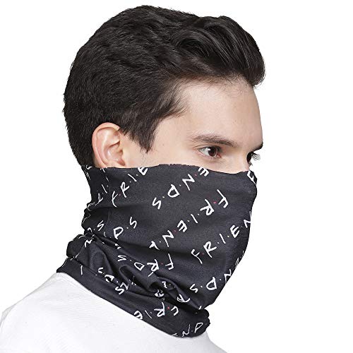 Image of Free Authority Men's Polyester Neck Gaiter (8905030175990 Black Free Size)