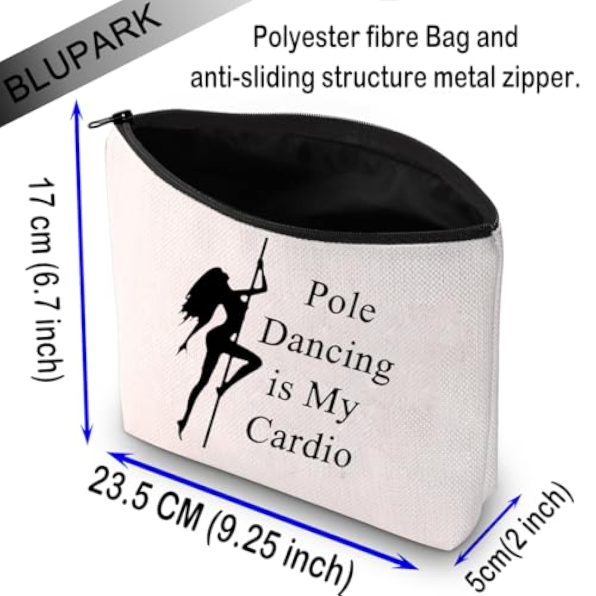 Pole Dancer Gift Makeup Bag for Dance Lovers