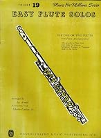 Easy Flute Solos for One of Two Flutes B000GRGS1M Book Cover